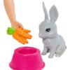 Barbie Family Baño De Mascotas Muñeca Para Niñas