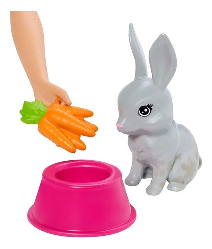 Barbie Family Baño De Mascotas Muñeca Para Niñas