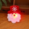 Set De 6 Prendedores Navideños Con Luz - Surtidos | Navidad| Rojo