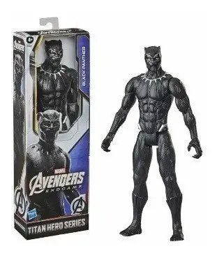 Hasbro Muñeco Black Panther Pantera Negra Juguete Marvel
