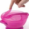 D_862516-MCO70773111650_072023-O.jpg Porta Comida Bebé Rosa Plato Tapa Cuchara Nuby Bol Rosa