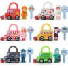 Set Montessori Juego De 6 Candados De Carro Con Llaves