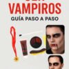 D_862758-MCO92521685751_092025-O.jpg Maquillaje Vampiro Disfraz Pintucarita Sangre Colmillos