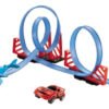 Set Pista De Carros Tiburón21 Piezas Incluye Carro Y Tiburón Azul
