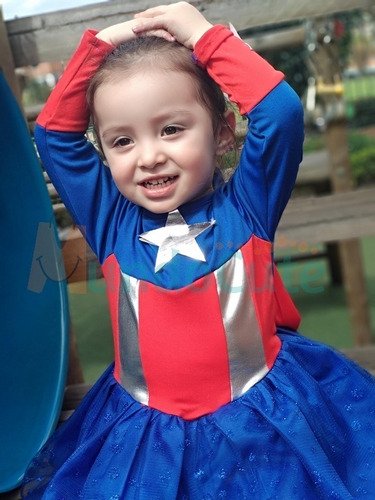 D_863304-MCO32401646817_102019-O.jpg Disfraz Niña Super Heroina Disfraces Capitan America Mujer