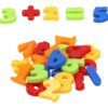 Set De Números Y Letras En Imán Magnéticos Para Niños