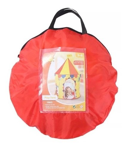 Carpa Para Niño Forma De Carro Cars Juguetes Niño 20% Off