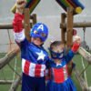 D_864964-MCO28308608826_102018-O.jpg Disfraz Capitán América Niño Excelente Calidad Musculoso 6 Y 8