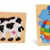Kit Rompecabezas Didácticos Madera Juguetes Niños 20% Off