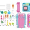 D_865511-MCO44203343158_112020-O.jpg Juguete Cocina Niñas Portatil Juego Accesorios Luz Y Sonido Rosa