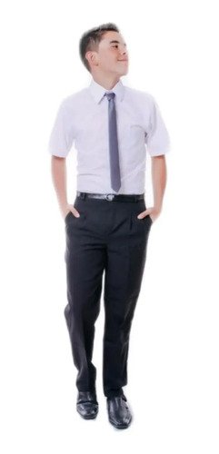 D_867121-MCO40372631435_012020-O.jpg Camisa Cuello Corbata Manga Corta Adulto Producto Colombiano