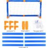 Set Cancha De Fútbol Con Balón Inflable | Incluye Inflador Negro
