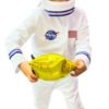 Disfraz Profesiones Traje Astronauta Blanco Todo Incluido Excelente Material