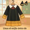 Disfraz De Anya Cosplay Spy X Family Disfraces Niña Halloween Negro 140 Cm