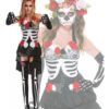 Disfraz Llorona Mexicana Calavera Mujer Traje Negro