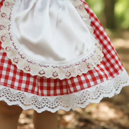 D_871915-MCO91839970560_092025-O.jpg Disfraz Caperucita Roja Disfraces Niñas Disfraz Tierno Bebe