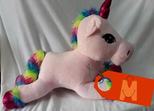 D_872248-MCO27825587441_072018-O.jpg Hermoso Peluche De Unicornio Azul 50 Cm Mundocute