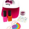 D_872621-MCO116368360593_082026-O.jpg Set De Uñas Para Niñas Con Secador, Esmalte Realistas