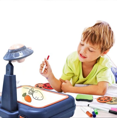 Mesa De Dibujo Con Proyector Portable  Maleta De Dibujo