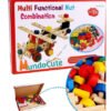 Fichas De Armar Madera Tuercas Juguete Educativo Montessori 78