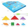 Tangram Magnético Madera Juguetes Didácticos Montessori