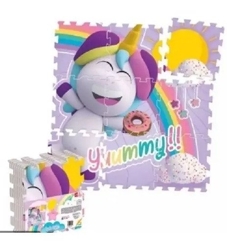 Tapete Foamy My Little Pony  Piso Armable Antifluido