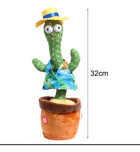 Cactus Y Unicornio Bailarín Que Imita La Voz