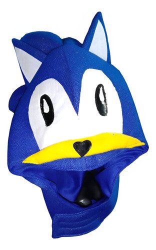 Disfraz Sonic Niño Acolchado Excelente Calidad Disfraces Azul 8