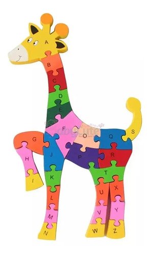 Kit Rompecabezas Didácticos Madera Juguetes Niños 20% Off