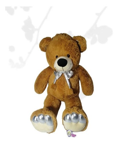 Peluche Oso Patas Largas 105cm - Diseño Original Y Suave Blanco