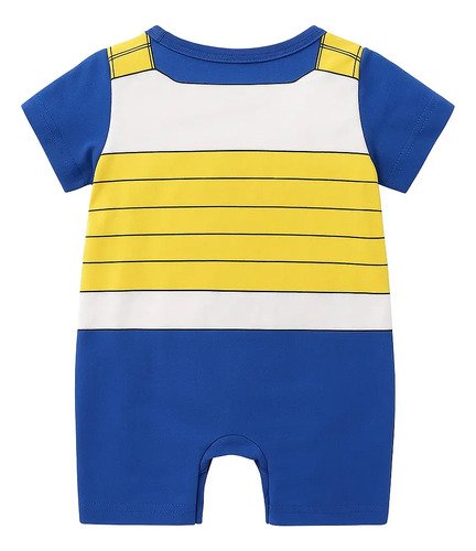 D_879309-MCO94493998133_102025-O.jpg Disfraz Goku Bebe Cosplay De Anime 100% Algodón Disfraces Dragon Ball Azul 6 A 9 Meses