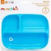 Plato Para Bebe Munchkin Con Divisiones X2 Unidades Azul Azul