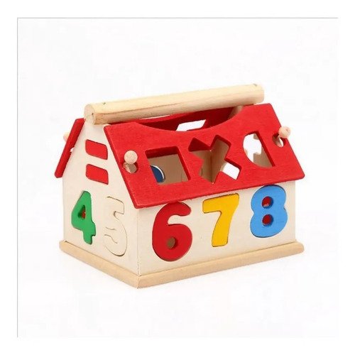 D_879961-MCO53011450582_122022-O.jpg Casa Didáctica Figuras Encajables Numeros Madera Montessori Varios
