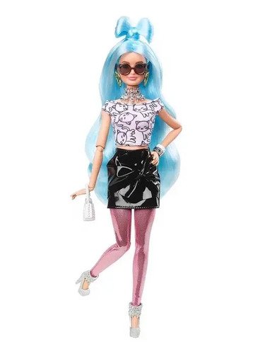 D_880077-MCO73575180011_122023-O.jpg Barbie Extra Delux 30 + Looks Muñeca Original Ropa