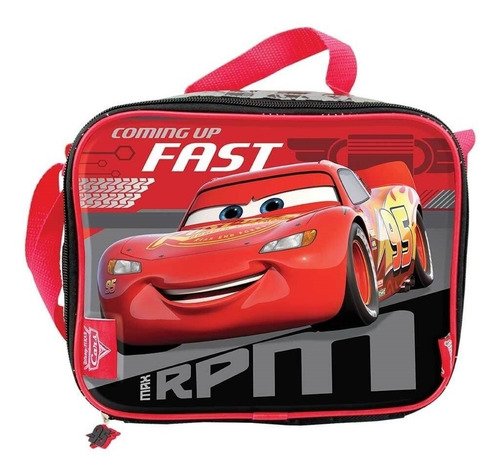 D_880760-MCO40485920193_012020-O.jpg Combo Cars Morral Ruedas + Lonchera + Accesorios Original Rojo Poliéster
