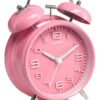 D_881001-MCO80942094667_112024-O.jpg Reloj Despertador De Campana Clásico Con Luz- Diseño Retro Negro