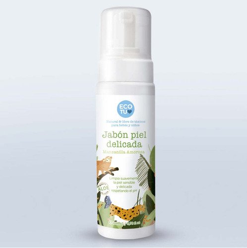 D_881426-MCO52821449903_122022-O.jpg Jabon Liquido Bebés Ecotu Piel Delicada Manzanilla 200ml