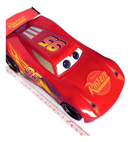 Carro Impulso Cars Juguete Auto Para Niños Mc Queen Cars Rojo