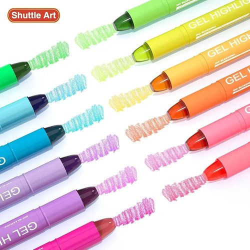 D_882656-MCO81791547784_012025-O.jpg Set De Resaltadores Pastel X8 Unidades - Empaque Plástico