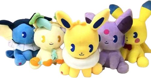Peluches Pokémon 22cm - Colección De Personajes Populares Marrón
