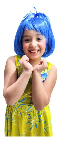 D_883617-MCO79750176800_102024-O.jpg Disfraz De Alegría Intensamente Niña - Hermoso Vestido
