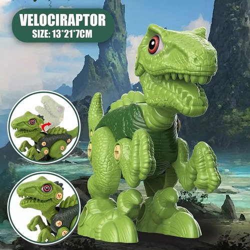 Juguete Dinosaurio Armable Niños Juegos Didácticos