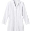 Bata Laboratorio Medico Manga Larga Botón Niños Talla 4 A 16