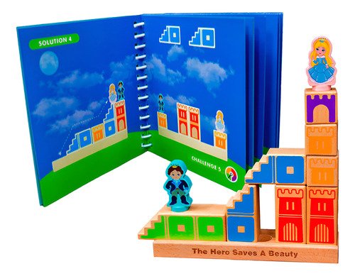 D_885055-MCO80557322844_112024-O.jpg Juego Montessori Madera Bloques De Madera X28 Fichas Caqui