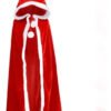 Capa De Santa Claus - Papa Noel | Navidad - ¡completa Tu Look Navideño Con Estilo! Rojo Unica
