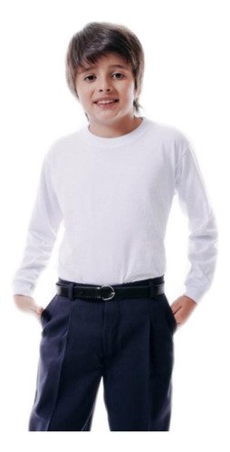 Pantalón En Lino Niños Uniforme Colegio Lino Escolar