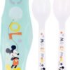 D_887872-MCO51511453804_092022-O.jpg Set Cubiertos Bebe Portable Mickey Mouse Alimentacion Niños
