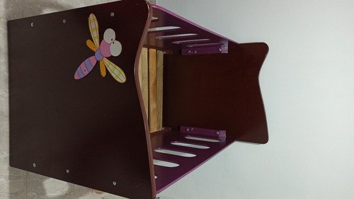 Cuna Para Niña Usada 9/10 Excelente Estado Cama Para Bebe Marrón
