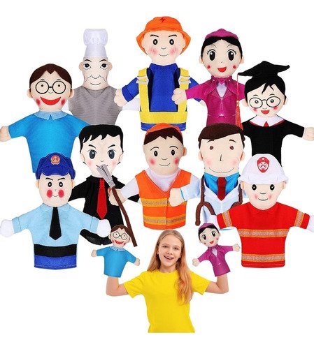 8 Títeres Profesiones Explorando Vocaciones