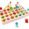 Juego Abecedario De Pesca Montessori Juguetes Didácticos  Varios